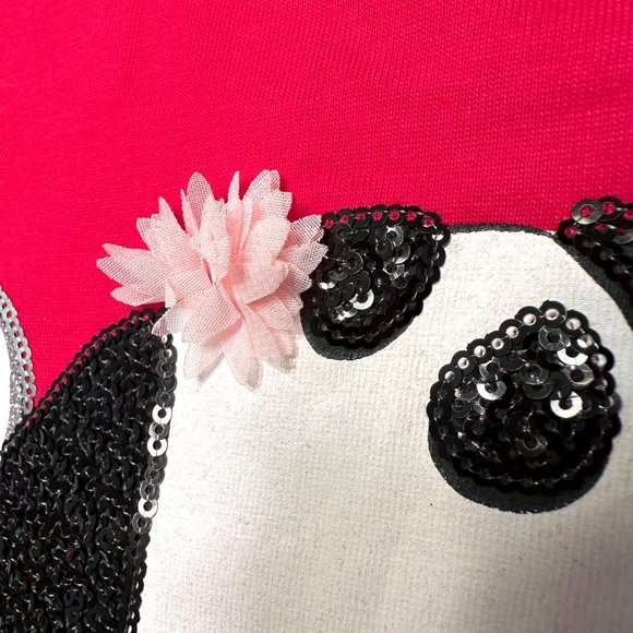 ISAAC MIZRAHI NEW YORK Sz 7/8 Little Girls Dalmatian Ruffle Sleeve Top - Picture 8 of 12